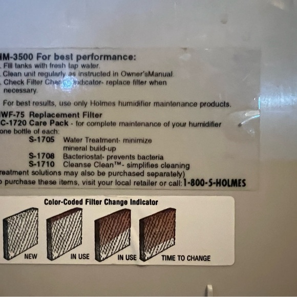 COPY - Holmes HM-3500 Humidifier - Picture 3 of 8
